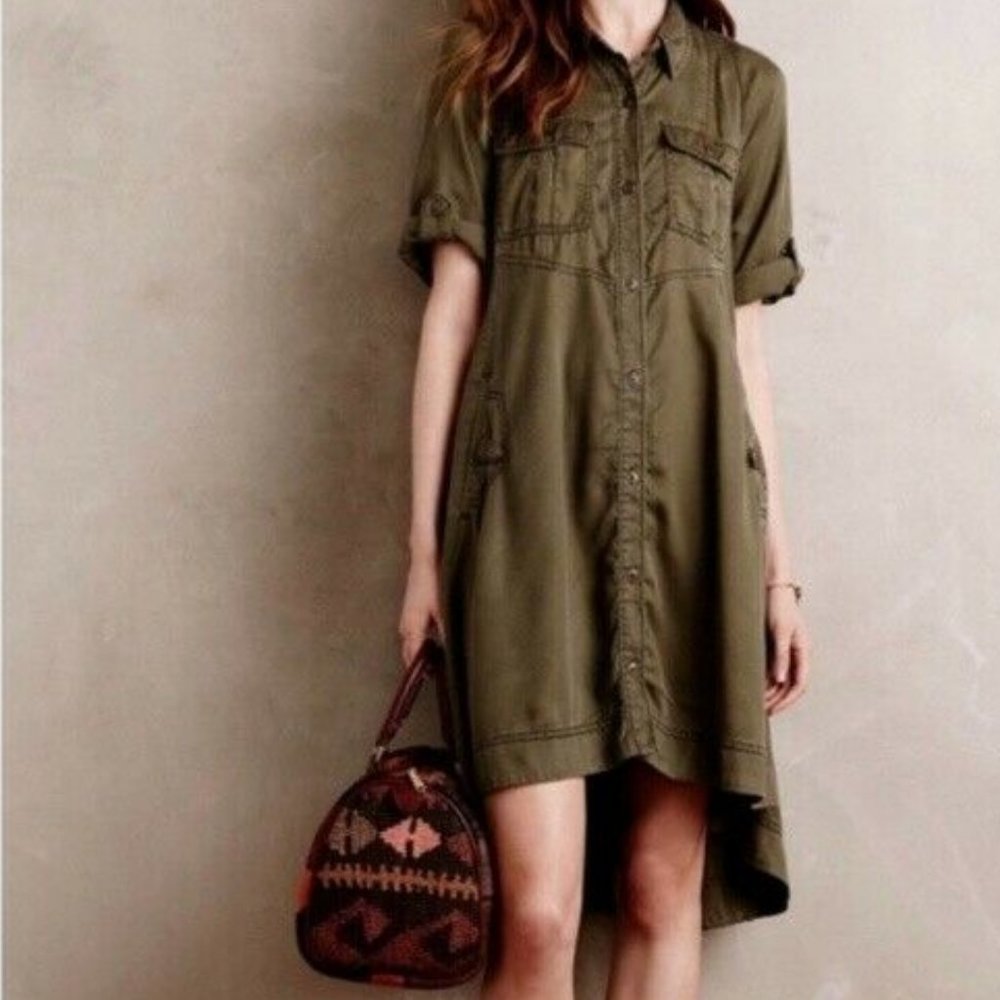 Anthropologie Holding Horses Military Swing Hi Low